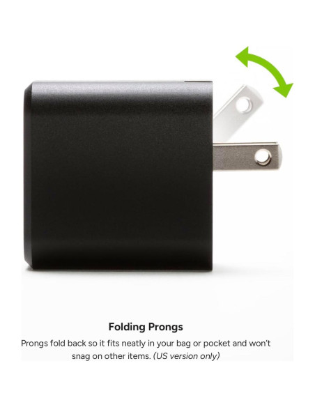 Cargador Rápido USB-C Mophie 30W - Compacto y Ecológico