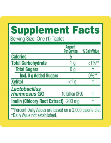 Culturelle Probioticos Masticables Digestivos 24 Conteo