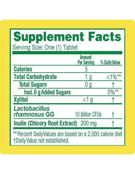 Culturelle Probioticos Masticables Digestivos 24 Conteo