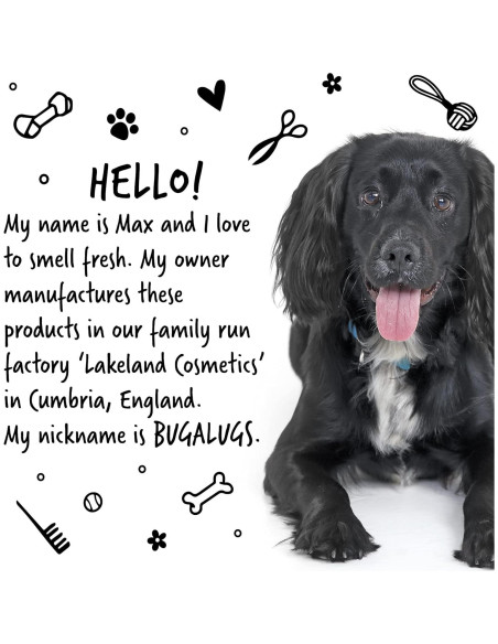 Champú para perros BUGALUGS 500ml con avena y aloe vera Champú para perros BUGALUGS 500ml con avena y aloe vera