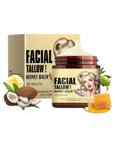 Bálsamo Hidratante Facial HongFaJing 29.57 ml Manteca de Res y Miel
