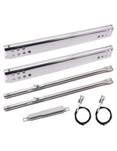 Piezas de Repuesto Criditpid para Parrilla Charbroil 2 Quemadores