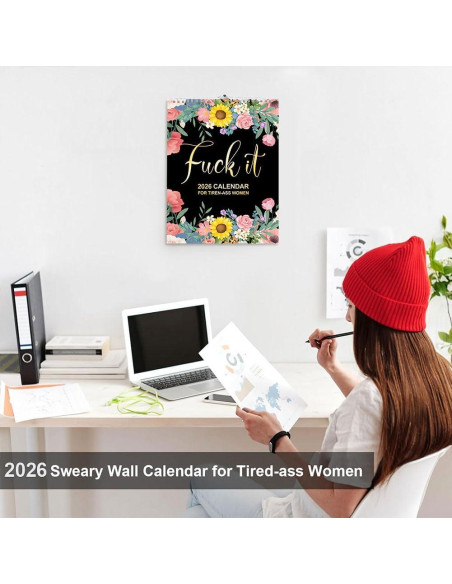 Calendario Divertido 2026 Aquí Vamos de Nuevo - 21x28.5cm Calendario Divertido 2026 Aquí Vamos de Nuevo - 21x28.5cm