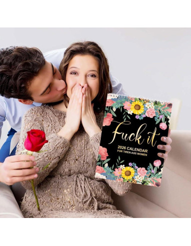 Calendario Divertido 2026 Aquí Vamos de Nuevo - 21x28.5cm