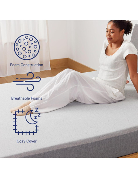 Colchón Casper Sleep Element Twin - Espuma Viscoelástica 25.4cm