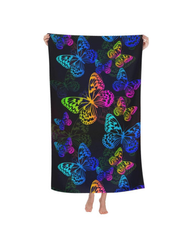 Toalla de Playa VOOHDDY Grande Microfibra Secado Rápido 130x80cm