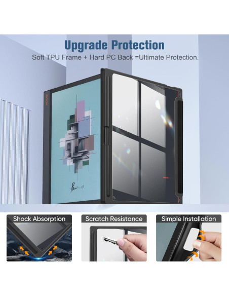 Funda Fintie para Boox Note Air4 C/Air3 C/Air3 B - Cuero PU