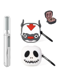 Funda de Silicona Suublg para Galaxy Buds FE y Pro + Lápiz 3 en 1