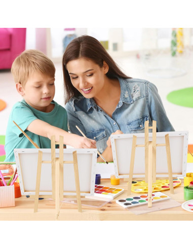 Caballete de Mesa de Madera ESRICH 30cm - 2 Pack Plegable