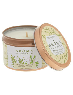 Vela de Lata Aroma Naturals Meditación con Aceite Esencial