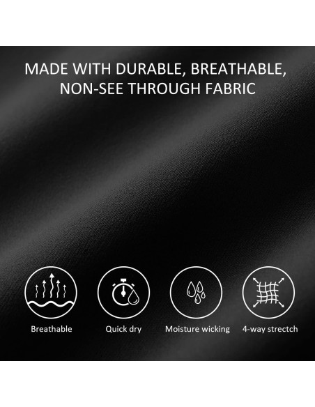 Pantalones Ecuestres Mujer Baleaf X-Pequeño Gamuza Negro UPF50+ Pantalones Ecuestres Mujer Baleaf X-Pequeño Gamuza Negro UPF50+