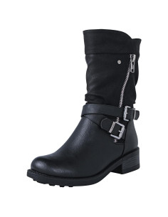 Botas de Motociclista para Mujer Globalwin a Media Pantorrilla