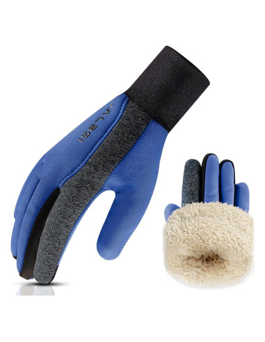 Guantes de Invierno Unisex JALBSI con Forro Térmico y Dedos Táctiles