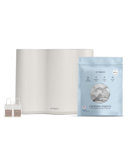 Paquete Humidificador Cloud Vitruvi + Filtro 3 Meses + Tabletas Paquete Humidificador Cloud Vitruvi + Filtro 3 Meses + Tabletas