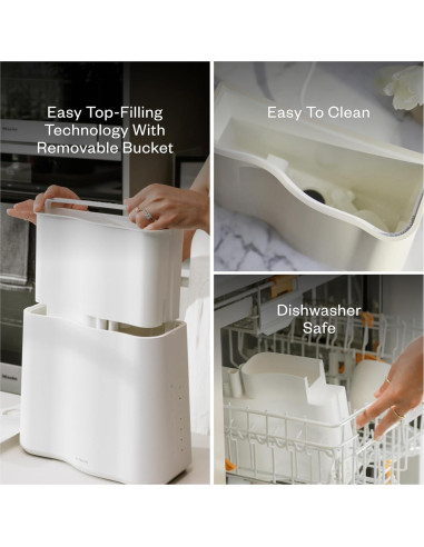 Paquete Humidificador Cloud Vitruvi + Filtro 3 Meses + Tabletas