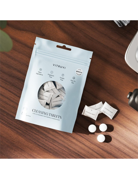 Paquete Humidificador Cloud Vitruvi + Filtro 3 Meses + Tabletas Paquete Humidificador Cloud Vitruvi + Filtro 3 Meses + Tabletas