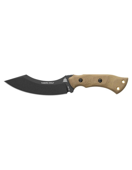 Cuchillo Fijo TOPS Knives Tundra Wolf 14.6 cm Verde OD