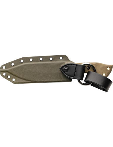 Cuchillo Fijo TOPS Knives Tundra Wolf 14.6 cm Verde OD