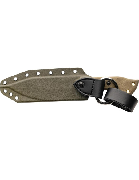 Cuchillo Fijo TOPS Knives Tundra Wolf 14.6 cm Verde OD