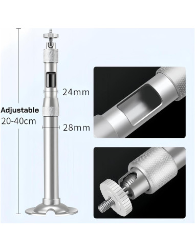 Soporte de Techo Extensible CTXSUMTEC para Cámaras Dome 30-60cm