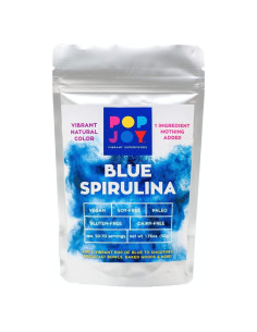Polvo de Espirulina Azul 100% POPJOY - Superalimento Nutricional