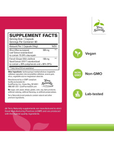 Suplemento Terry Naturally Salud Cardiovascular 60 Cápsulas 2