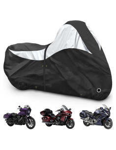 Cubierta de Motocicleta Zenicham 600D Impermeable XXL