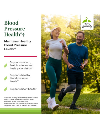 Suplemento Terry Naturally Salud Cardiovascular 60 Cápsulas