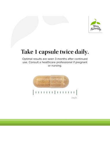 Suplemento Terry Naturally Salud Cardiovascular 60 Cápsulas