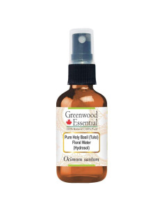 Agua Floral de Albahaca Sagrada Tulsi Greenwood 100ml