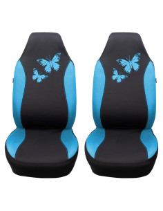 Cubiertas de Asiento de Coche Flying Banner FB-077 Azul Menta