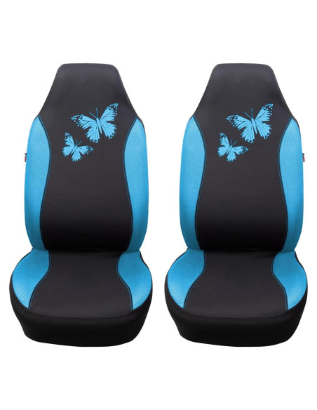 Cubiertas de Asiento de Coche Flying Banner FB-077 Azul Menta