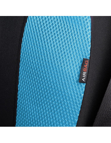 Cubiertas de Asiento de Coche Flying Banner FB-077 Azul Menta