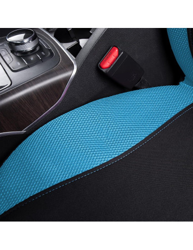 Cubiertas de Asiento de Coche Flying Banner FB-077 Azul Menta