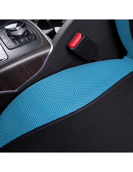 Cubiertas de Asiento de Coche Flying Banner FB-077 Azul Menta