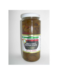 Pimientos Dulces y Picantes en Tiras Tallarico'S 340g