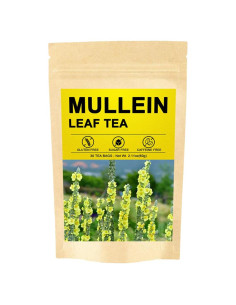 Té de Hoja de Mullein Manlazuli - 30 Bolsitas Sin Cafeína