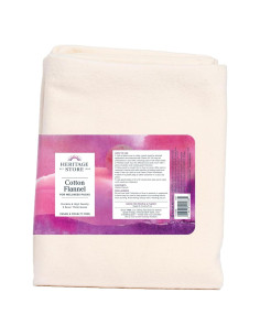 Franela de Algodón Heritage Store 33x38cm para Aceite de Ricino