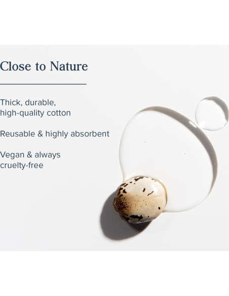 Franela de Algodón Heritage Store 33x38cm para Aceite de Ricino