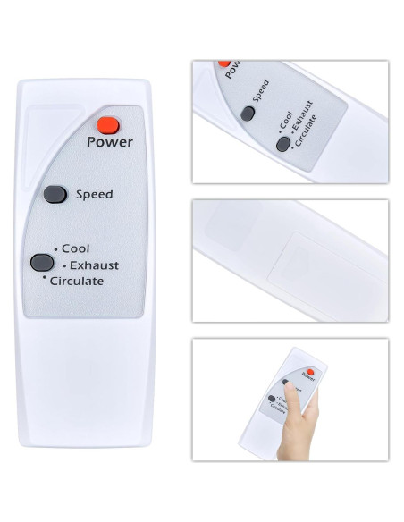 Control Remoto Reemplazo Comfort Zone CZ310R y Shinic