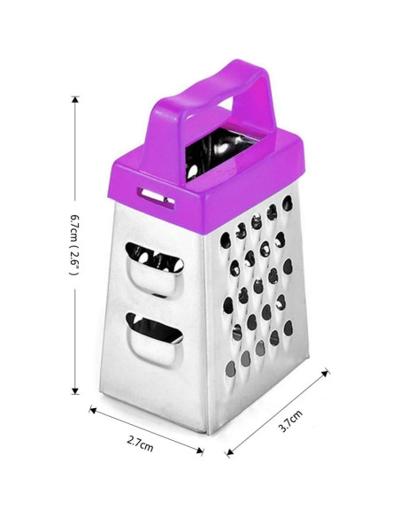 Mini Rallador de Queso GOODFEER - Acero Inoxidable, 3 Piezas