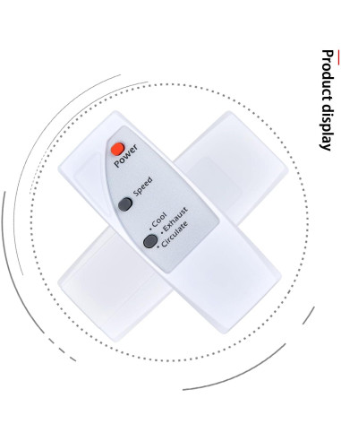 Control Remoto Reemplazo Comfort Zone CZ310R y Shinic