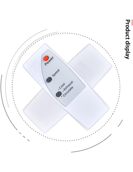 Control Remoto Reemplazo Comfort Zone CZ310R y Shinic