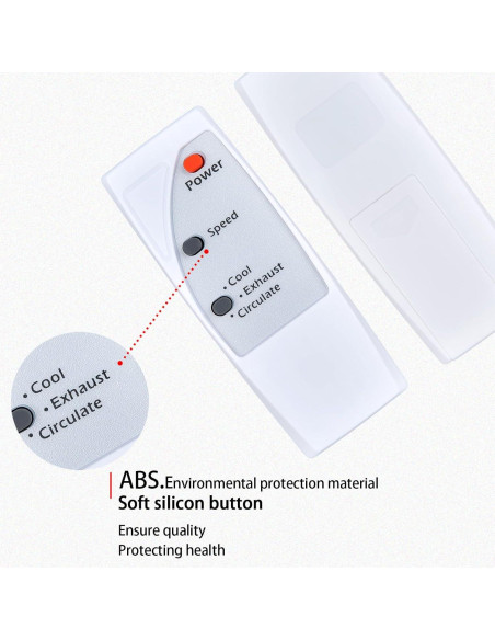 Control Remoto Reemplazo Comfort Zone CZ310R y Shinic