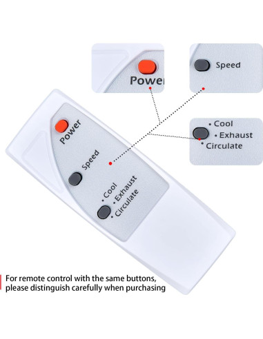 Control Remoto Reemplazo Comfort Zone CZ310R y Shinic