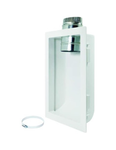 Caja de Ventilación Recesada para Secadora Deflecto 4" 2