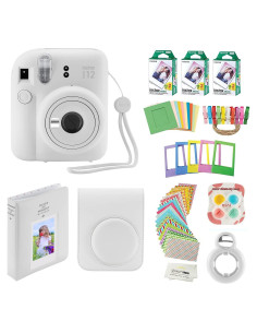 Cámara Instantánea Fujifilm Instax Mini 12 + 60 Fotos + Accesorios