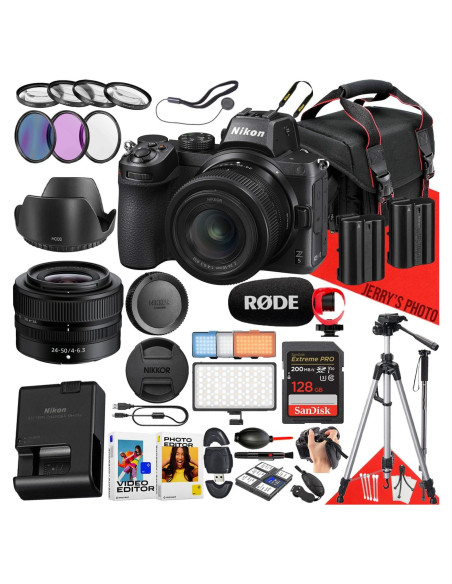 Cámara Sin Espejo Nikon Z5 + Lente NIKKOR Z 24-50mm + Accesorios Cámara Sin Espejo Nikon Z5 + Lente NIKKOR Z 24-50mm + Accesorios