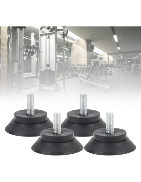 4 Pies de Goma Antideslizantes TYTOGE para Muebles