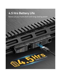 Visor Láser CVLIFE Verde para Rifle M-Lok Recargable 2